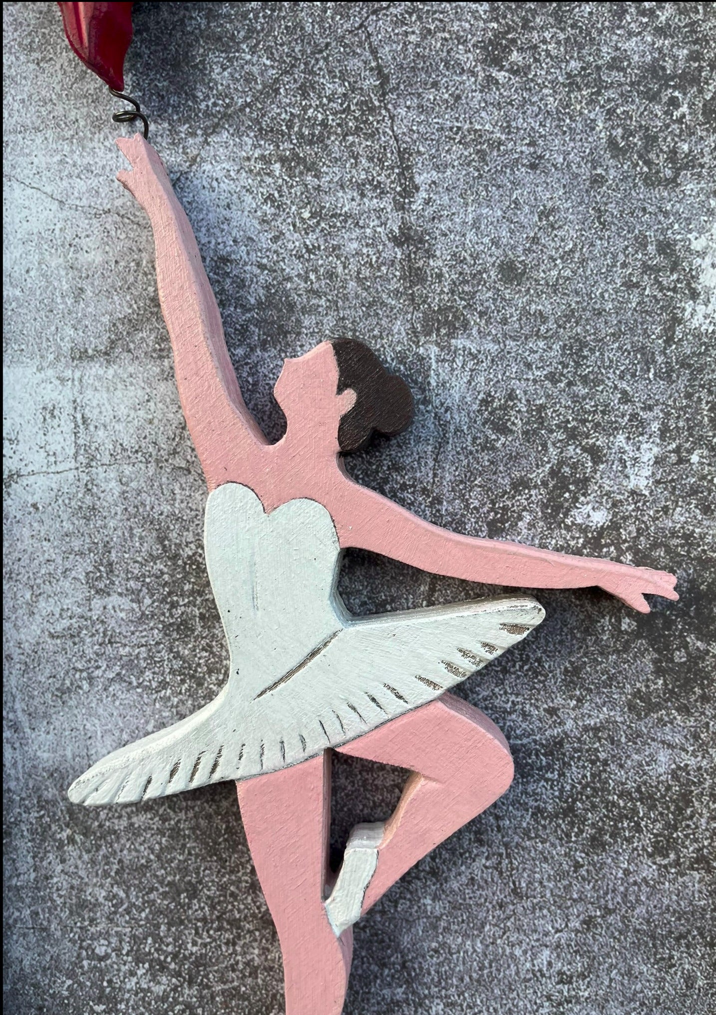 Quadro fatto a mano Ballerina - 26x36cm