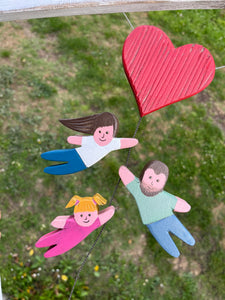 Quadro in legno Famiglia personalizzato - 30x40cm